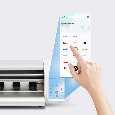 Tragbarer gehärteter Bildschirm Mobile Glasschutz-Schneidemaschine mit Wifi A148