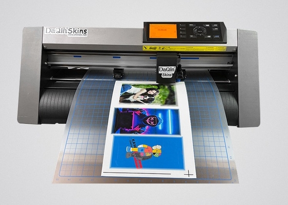 Die Daqin-Mobiltelefon-Aufkleber, die Plotter-Software-freie Schablonen Fullbody schneiden, stempelschnitten Haut-Schneider der Vinylaufkleber-Maschinen-A3