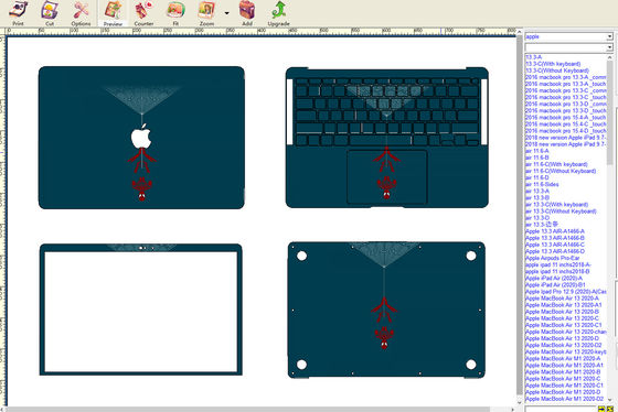 Laptop-Hautmachine für persönliche und professionelle Diy mit umfassendem Materialpaket und Softwareunterstützung