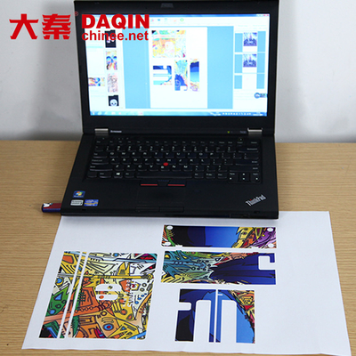 Desktop Scratch Guard Laptop Skin Herstellungsmaschine Plotter Vinyl Cutter 3M