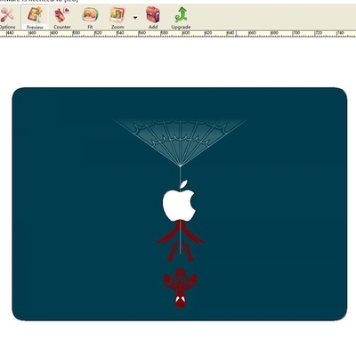 13,3" 14" 15,6" 17" Laptop Skin Cover Maßgeschneiderte abnehmbare Notebook Skin aus wasserfestem Vinyl