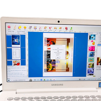 Selbstklebende PVC-bedruckte Laptop-Haut-Herstellungsmaschine Ganzkörper-Stanzschnitt-Aufkleber-Hersteller