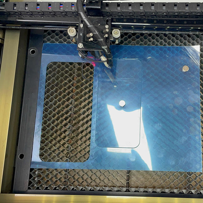 Laser-Aufkleber-Schneider Samsungs-30w für Privatleben-ausgeglichenen Glasschirm-Schutz