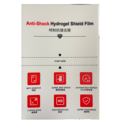 PVC-Rückendeckel-Haut-Ausschnitt-Schirm-Schutz-Hydrogel-Film-Maschine