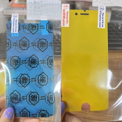 Anti-Fingerabdruck-Nano-Hartglas-Displayschutz-Rohstoffe in Blatt und Rolle