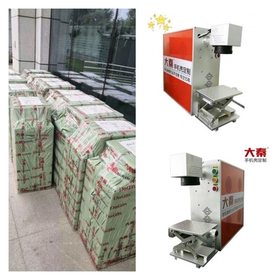 OEM-Edelstahl-Faserlaser-Graviermaschine für PC-Gehäuse