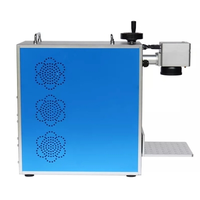 30W 50W Mini-Faserlaserschneider Graveur Druckmarkierungsmaschine