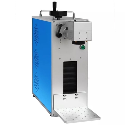30W 50W Mini-Faserlaserschneider Graveur Druckmarkierungsmaschine