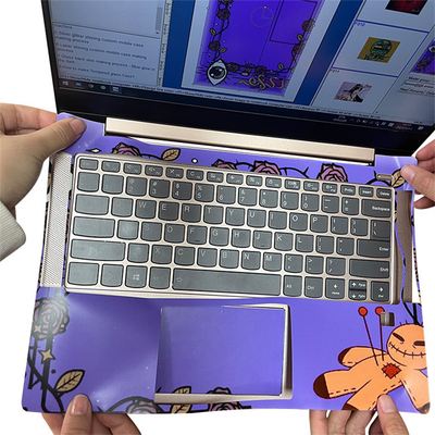 Laptop-Aufkleber Daqin-Laptop-Haut-beweglicher Schutz, der Maschinen-Fabrik-Produktion macht