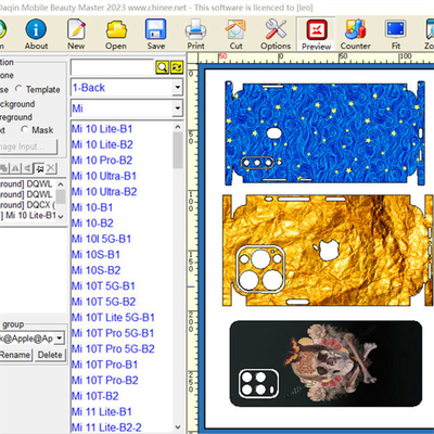 Thermoplastische Polyurethan-Telefon-Haut-Schneidemaschine-freie Lebenszeit-Software-Upgrade