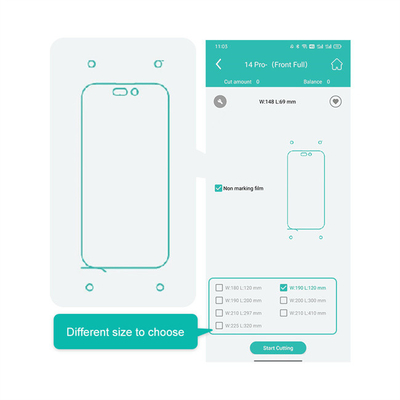 Idskin Displayschutzfolie Cutter stabil einfach für Handy-Schutzfolie