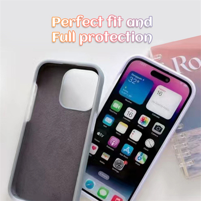 Mobiler stoßsicherer Handy-Rückendeckel Jelly Liquid Silicone Case für Iphone PROmax 14/14PRO/14/13/13PRO