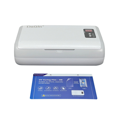 Tragbare UV-LED-Härtung Lichtschachtel UV-Automatische Telefonfilm-Applikator-Maschine