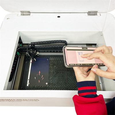 Daqin mobile gehärtetes Glas Bildschirmschutzmaschine Laserschneidemaschine für neueste Schneidmaschine und grafische Daten