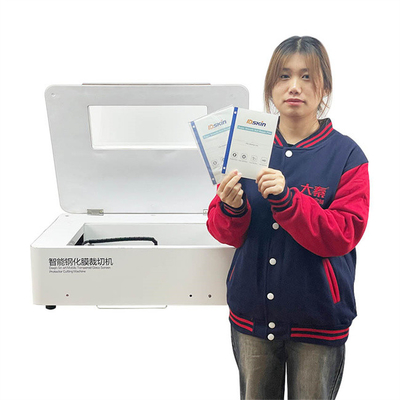 Daqin mobile gehärtetes Glas Bildschirmschutzmaschine Laserschneidemaschine für neueste Schneidmaschine und grafische Daten
