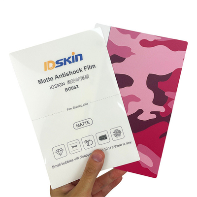 3D Mobiltelefon Rücken Carbonfaseraufkleber Haut PVC Rückenschutz Hydrogel Film Schneidemaschine Plotter