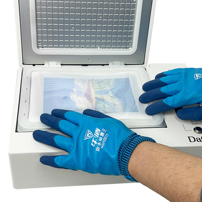 DAQIN Mini Manueller 3D-Sublimationsdrucker mit Vakuumwärmepresse Neuer Flachbett-Wärmeübertragungsdrucker