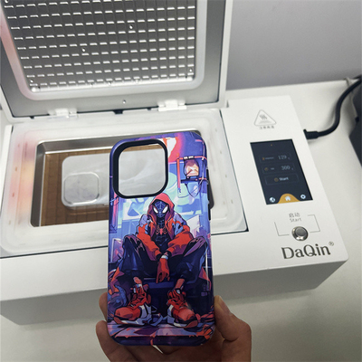 Daqin Mini 3D Vakuum Sublimation Heat Press Maschine Handbuch Grade Heat Sublimation Einzelhandel Telefongehäuse