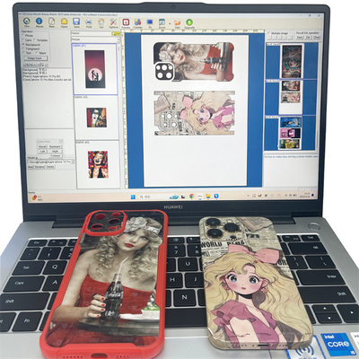 IDskin Mobiltelefonsticker-Druck- und Schneidmaschine