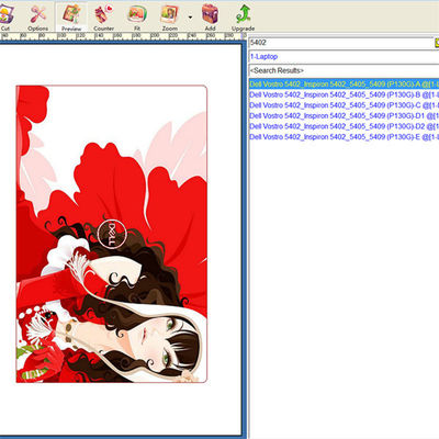 Laptop-Skin-Maschine mit Laptop-Vorlagen und ohne Schneidebegrenzung, unterstützt kreative Laptop-Skin-Designs