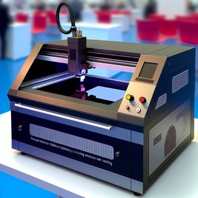 Schneidstärke unter 0,5 mm Displayschutzfolien-Laserschneider mit modernster Umlaufwasser-Kühlung