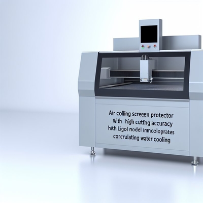 Luftkühlung-Displayschutzfolien-Laserschneidmaschine mit hoher Schnittgenauigkeit und Kühlmodell mit zirkulierender Wasserkühlung