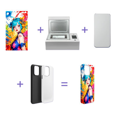 Telefongehäuse Sublimation Ausrüstung DIY Anpassung Benutzerfreundliche Oberfläche