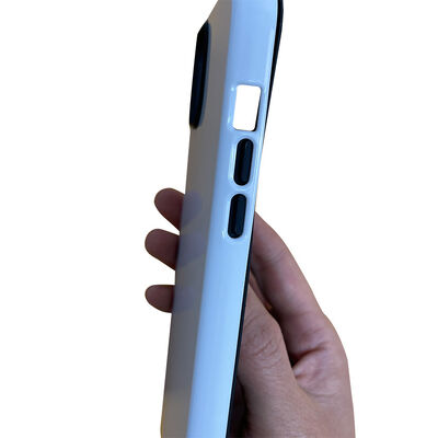 3D-Sublimationsdruckmaschine Ideal für die Herstellung von kundenspezifischen Telefonhüllen mit hellen weißen Sublimationsleeren Oberflächen