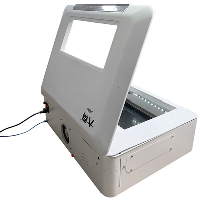 Schutz-Laser-Schneidemaschine Daqin mobile Schirm-30W mit Berufsentwurfs-Software