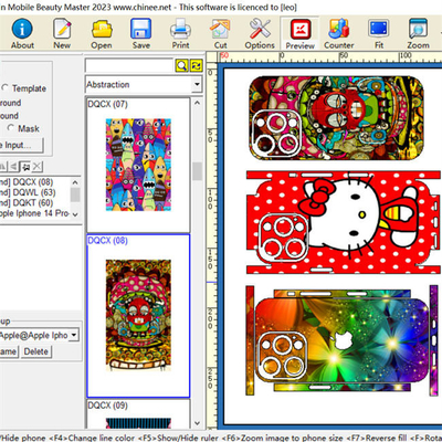 CE Daqin 3D Handy-Hautschneidemaschine mit Software