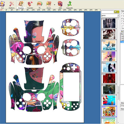 Laptop-Skin-Maschine mit Laptop-Vorlagen und ohne Schneidebegrenzung, unterstützt kreative Laptop-Skin-Designs